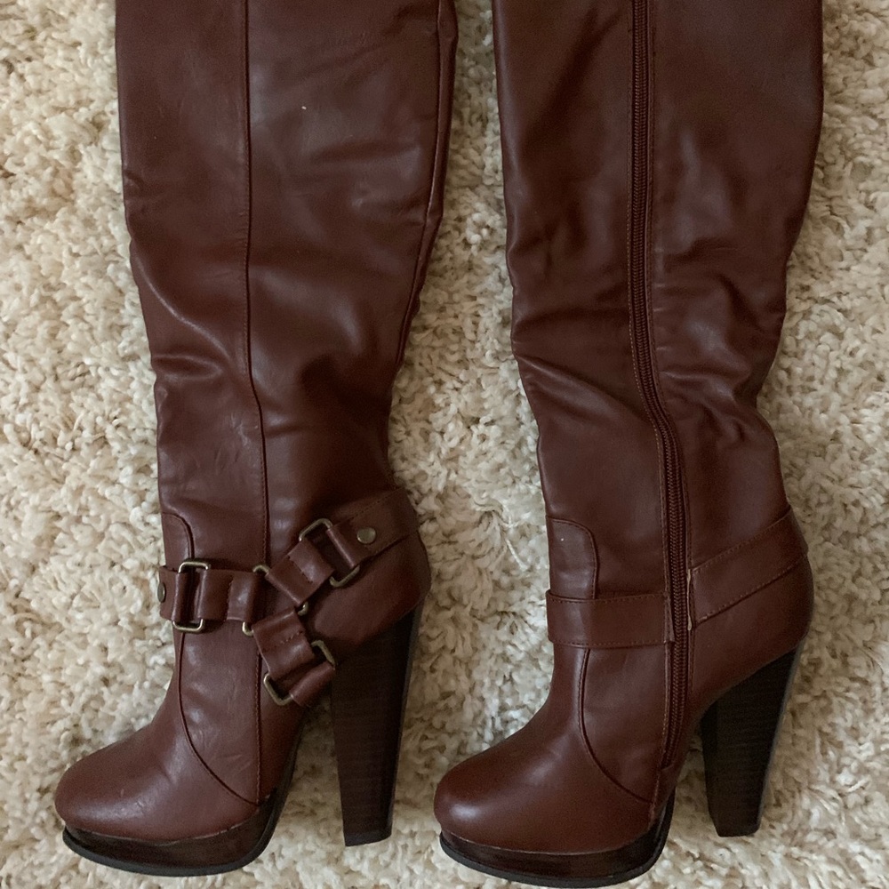 Knee high boots
